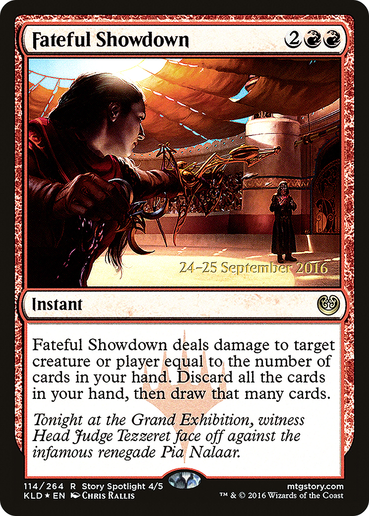 Fateful Showdown (114) Foil - Kaladesh Promos