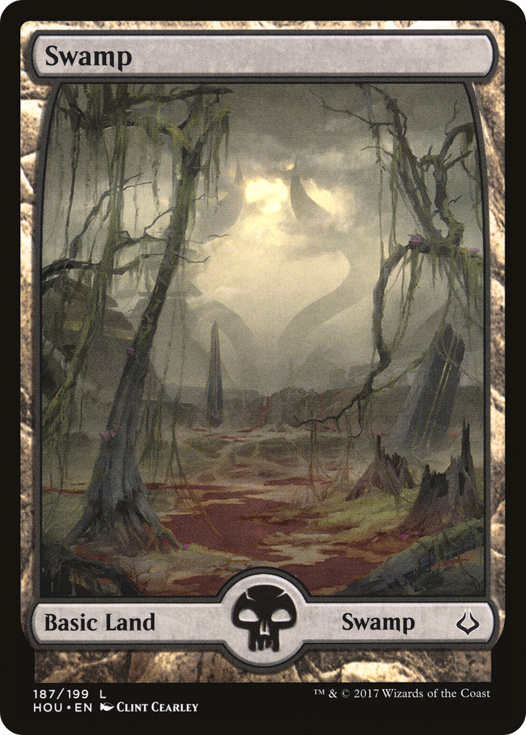 Swamp – Full Art (187) - Hour of Devastation