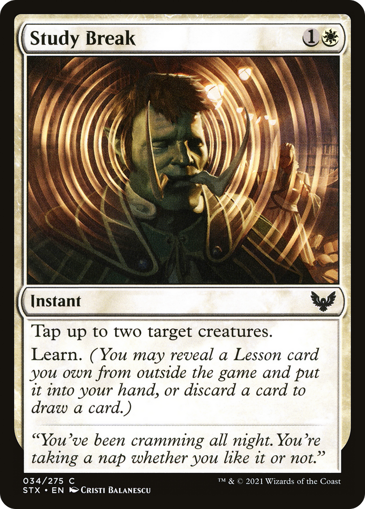 Study Break (034) Foil - Strixhaven: School of Mages