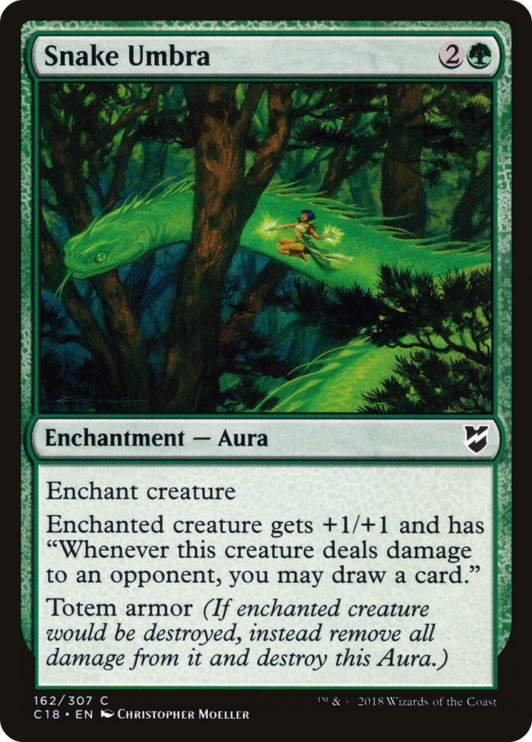Snake Umbra (162) - Commander 2018