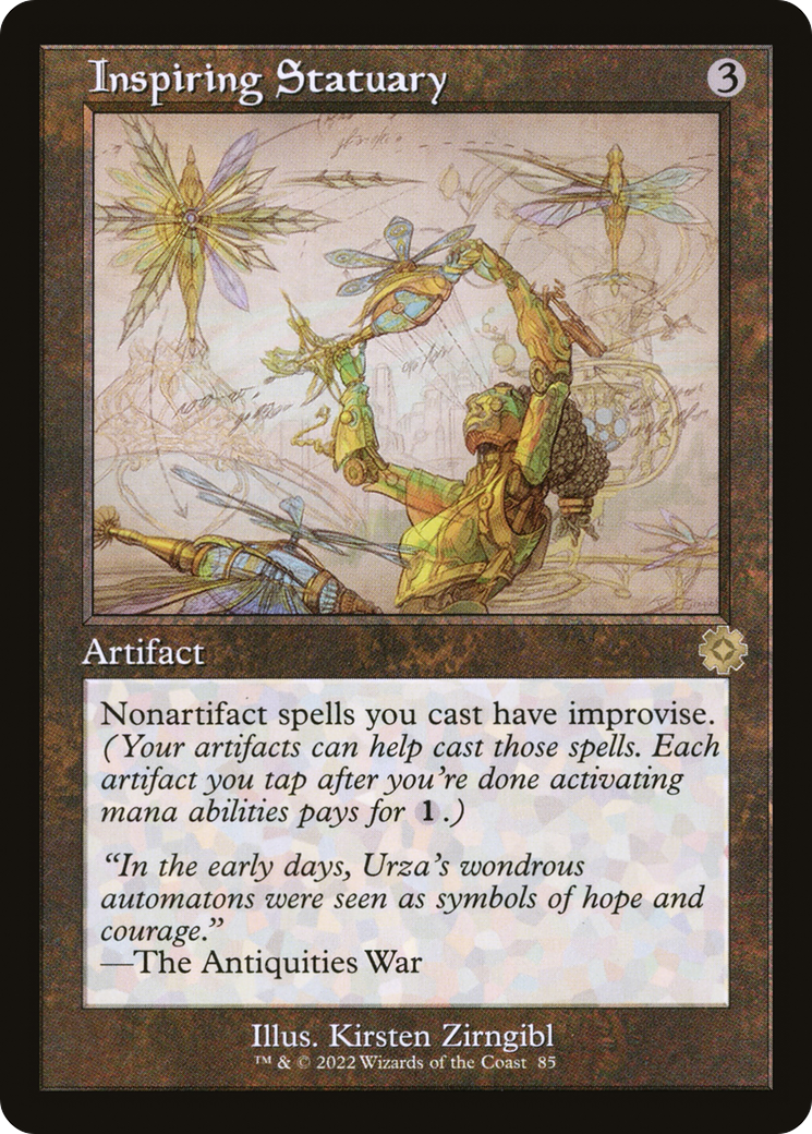 Inspiring Statuary (Retro) (085) Foil - The Brothers' War Retro Artifacts