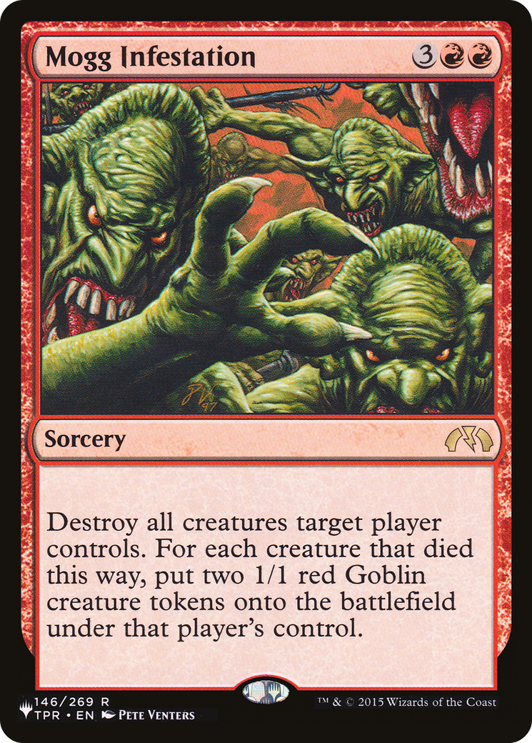 Mogg Infestation (TPR-146) - The List