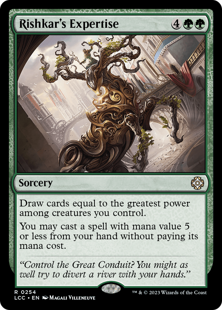 Rishkar's Expertise (254) - The Lost Caverns of Ixalan Commander
