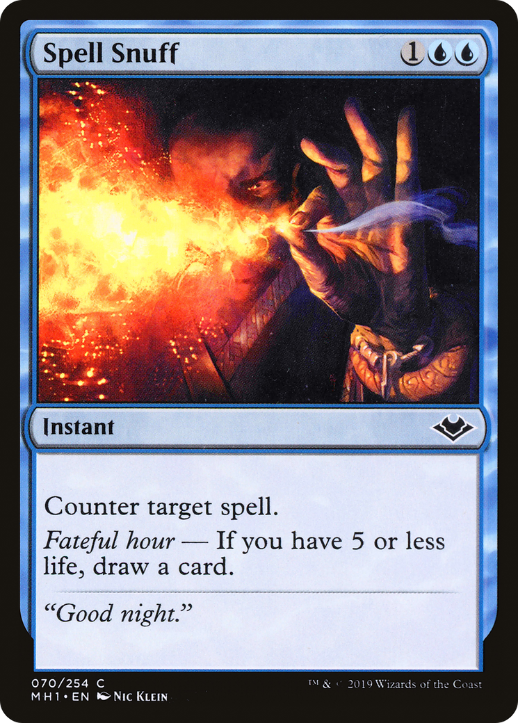 Spell Snuff (070) - Modern Horizons