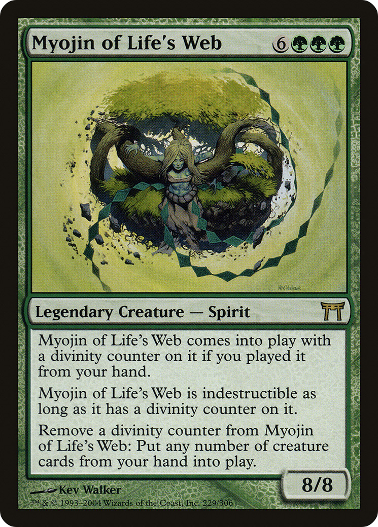 Myojin of Life's Web (229) - Champions of Kamigawa