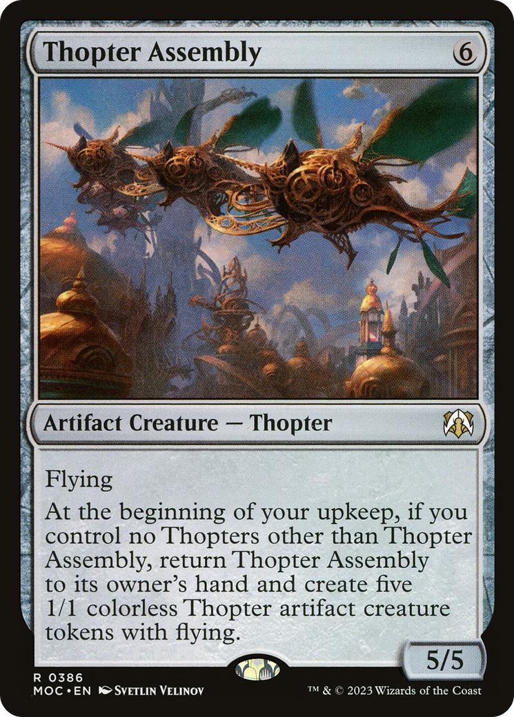 Thopter Assembly (386) - March of the Machine Commander