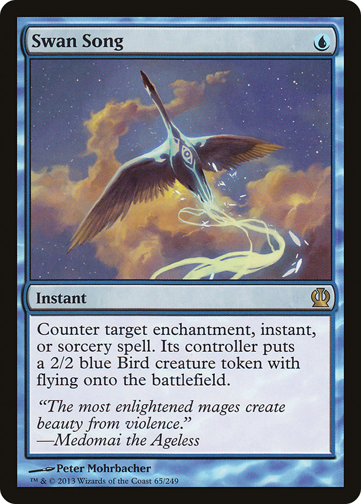 Swan Song (065) Foil - Theros