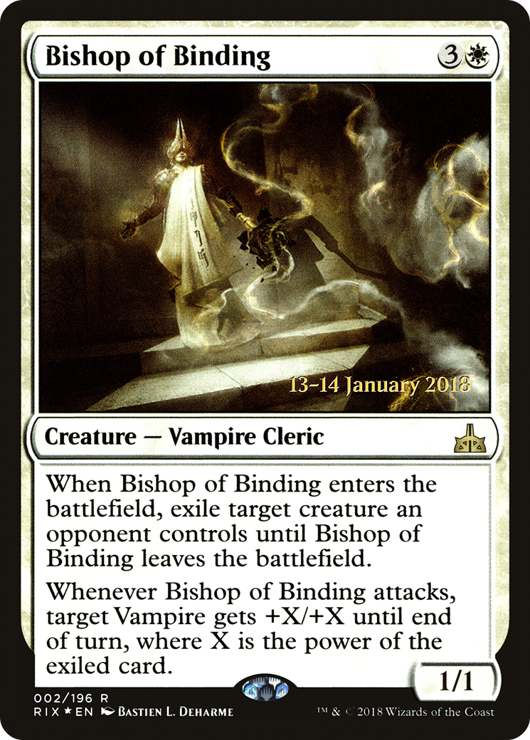 Bishop of Binding (002) Foil - Rivals of Ixalan Promos