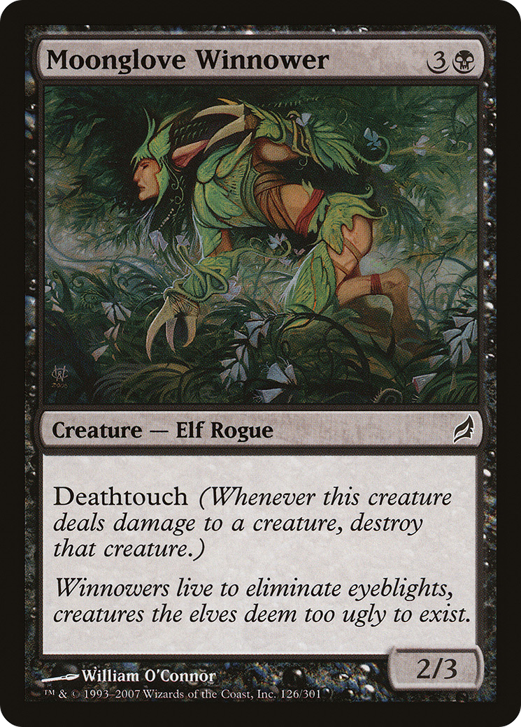 Moonglove Winnower (126) Foil - Lorwyn