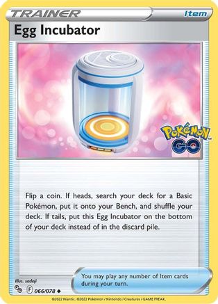 Egg Incubator (66) Reverse Holofoil - Pokemon GO