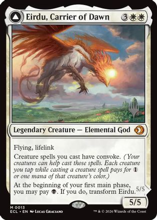 Eirdu, Carrier of Dawn (Promo Pack) (013) - Lorwyn Eclipsed