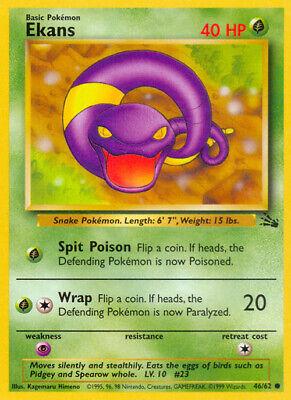 Ekans (46) (Unlimited) - Fossil
