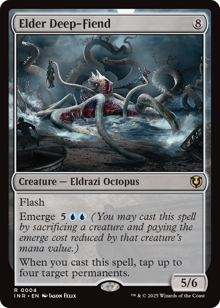Elder Deep-Fiend (004) Foil - Innistrad Remastered