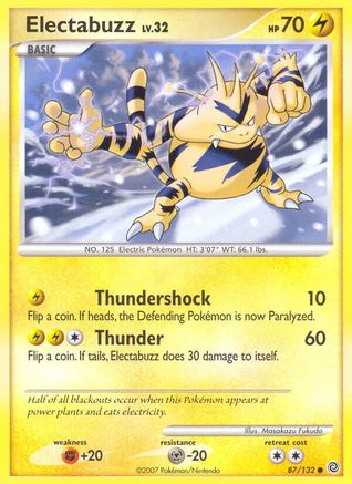 Electabuzz (87) - Secret Wonders