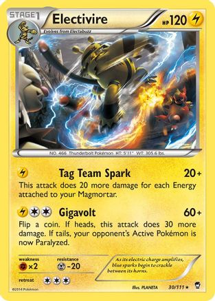 Electivire (30) - Furious Fists
