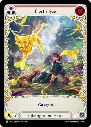 Electrolyze (Red) (Extended Art) (GEM171) - GEM Pack
