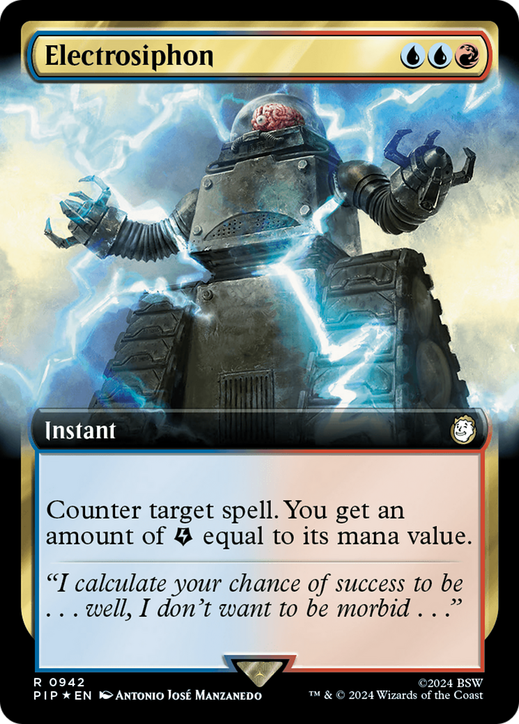 Electrosiphon (Extended Art) (942) Surge Foil - Fallout