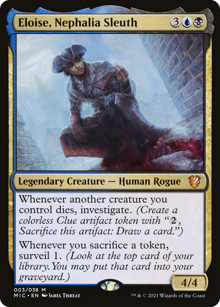 Eloise, Nephalia Sleuth (003) Foil - Midnight Hunt Commander