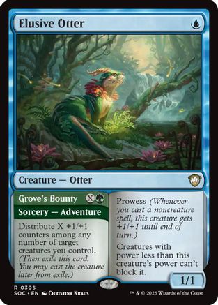Elusive Otter (306) - Commander: Secrets of Strixhaven