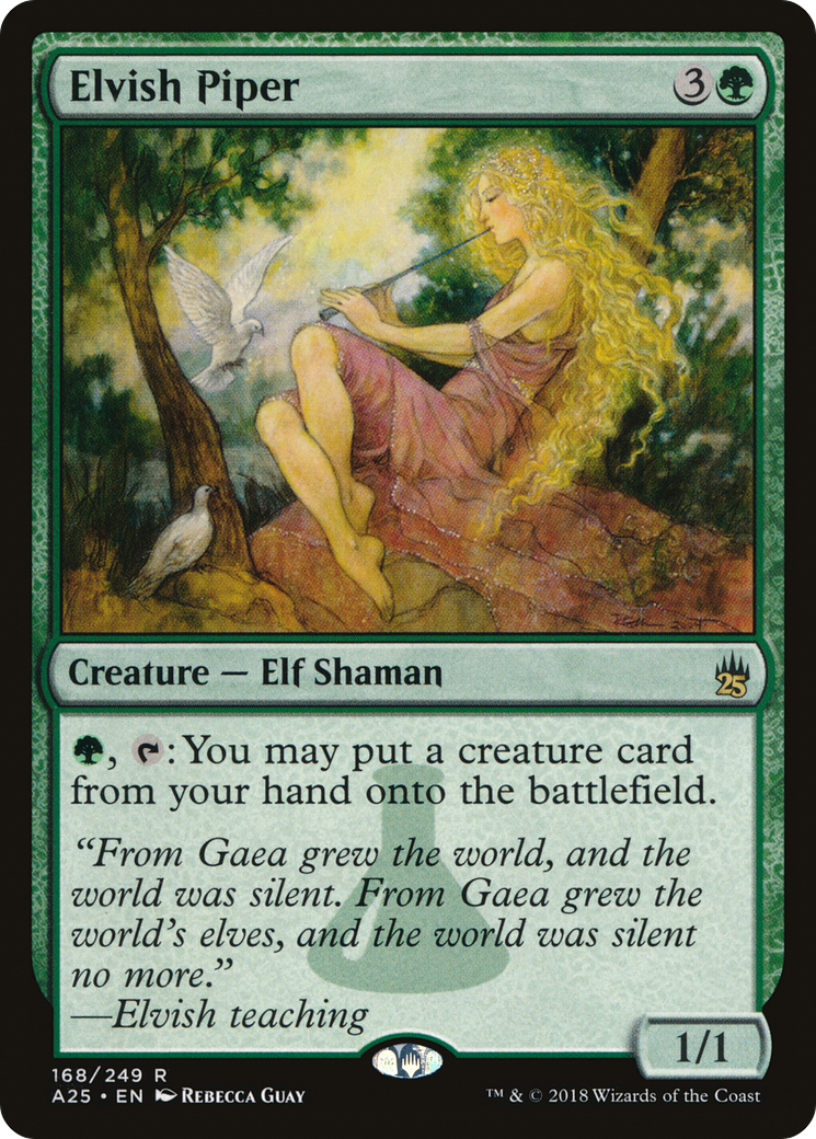 Elvish Piper (168) - Masters 25