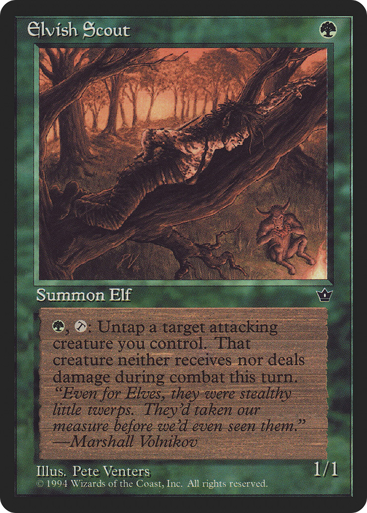 Elvish Scout (b) - Fallen Empires