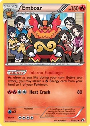 Emboar (Deck Exclusives) (27) - Legendary Treasures