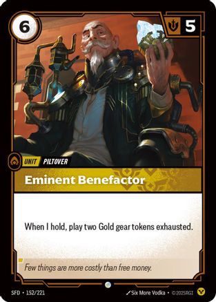 Eminent Benefactor (152) Foil - Spiritforged