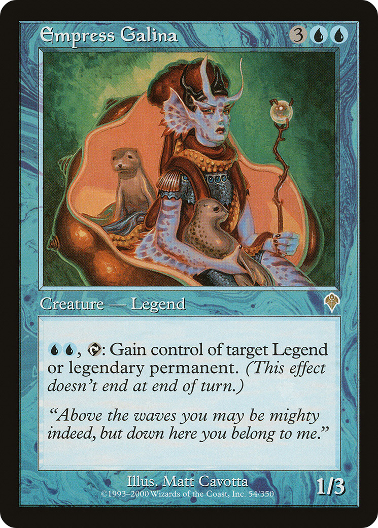 Empress Galina (054) Foil - Invasion
