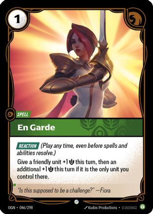 En Garde (046) - Origins