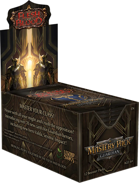 Flesh and Blood: Mastery Pack Guardian - Booster Display