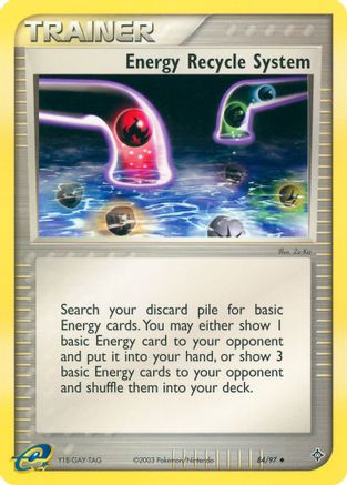 Energy Recycle System (84) Reverse Holofoil - Dragon