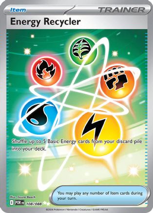 Energy Recycler (Full Art) (108) Holofoil - Perfect Order