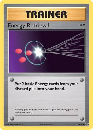 Energy Retrieval (77) - Evolutions