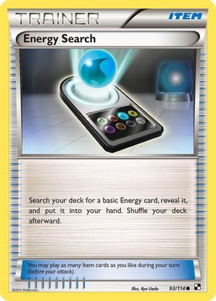 Energy Search (93) - Black & White