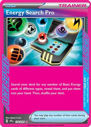 Energy Search Pro (176) Holofoil - Surging Sparks