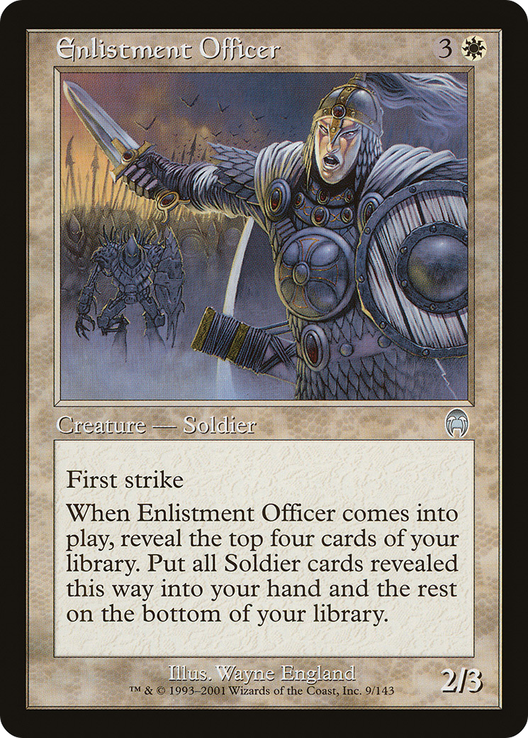 Enlistment Officer (009) - Apocalypse