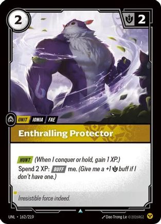 Enthralling Protector (162) Foil - Unleashed