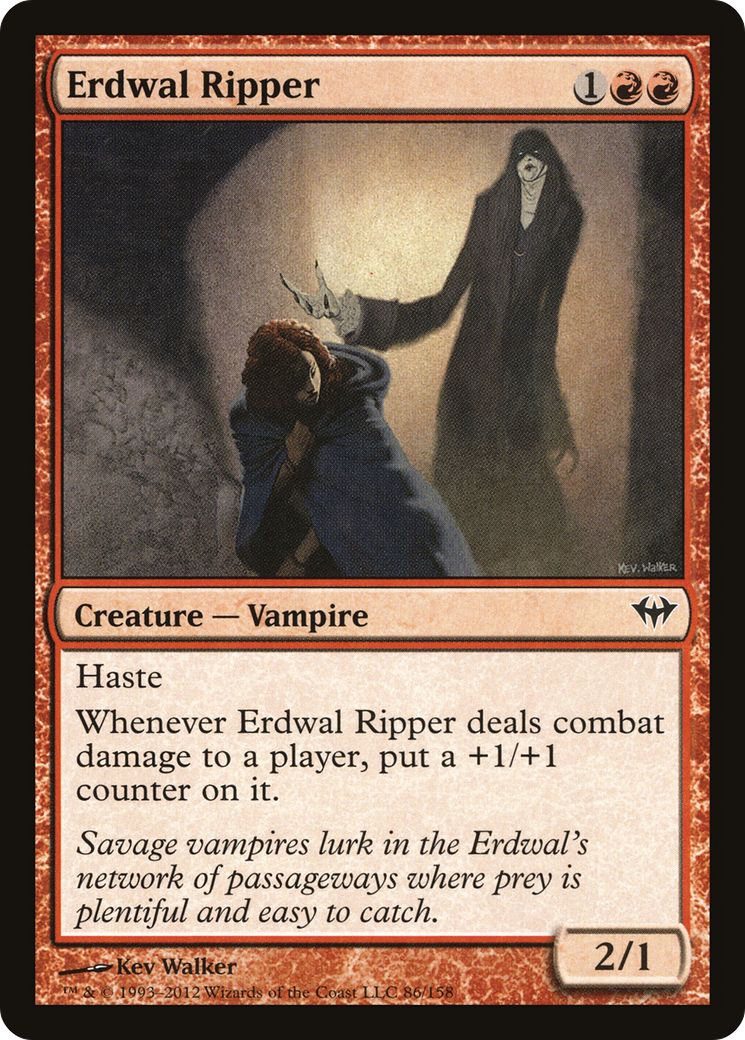 Erdwal Ripper (086) Foil - Dark Ascension