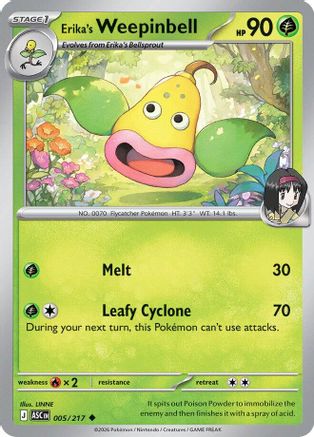 Erika's Weepinbell (5) - Ascended Heroes