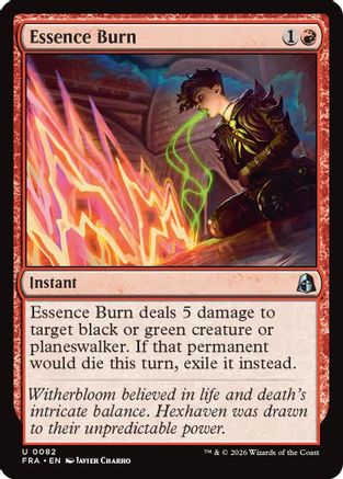 Essence Burn (082) - Reality Fracture
