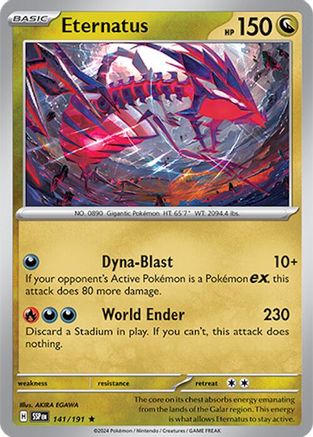 Eternatus (141) Holofoil - Surging Sparks