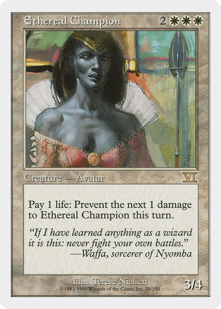 Ethereal Champion (020) - Classic Sixth Edition