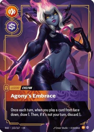 Evelynn, Agony's Embrace (153) Foil - Radiance