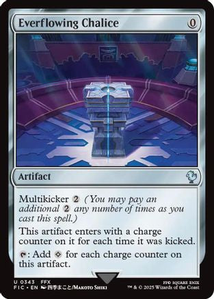 Everflowing Chalice (343) Surge Foil - Commander: FINAL FANTASY