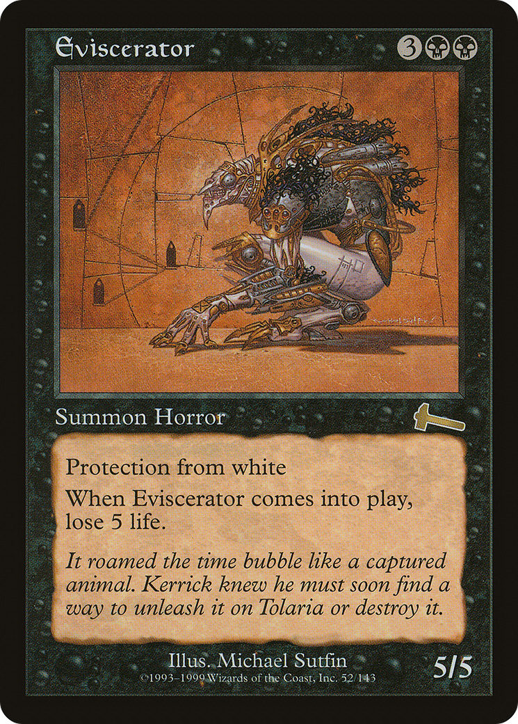 Eviscerator (052) Foil - Urza's Legacy