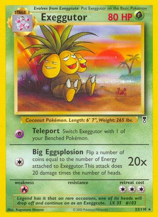 Exeggutor (23) - Legendary Collection
