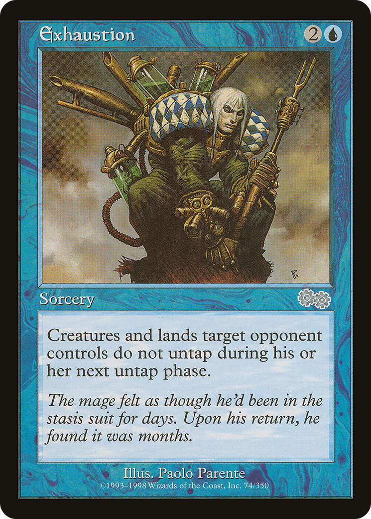Exhaustion (074) - Urza's Saga