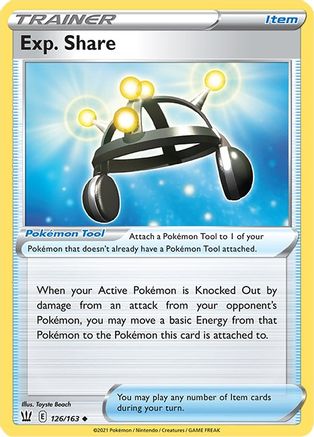 Exp. Share (126) - Battle Styles