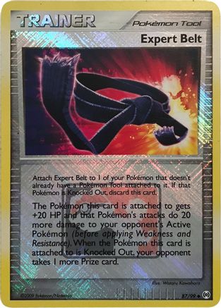 Expert Belt (League Promo) (87) Reverse Holofoil - League & Championship Cards