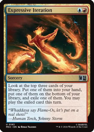 Expressive Iteration (183) - Commander: Marvel Super Heroes